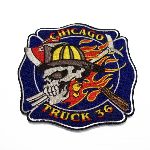 Chicago Fire Dept. - Truck 36 Patch / Aufnäher