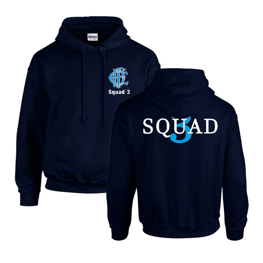 Chicago Fire Dept. - Squad 3 Pullover mit Kapuze (Blue Edition)