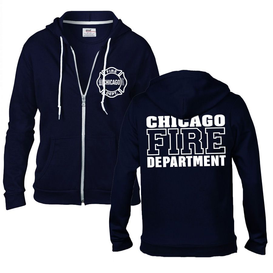 Chicago Fire Dept. - Sweatjacke mit Kapuze für Frauen