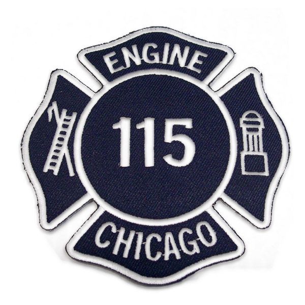 Chicago Fire Dept. - Engine 115 Patch / Aufnäher