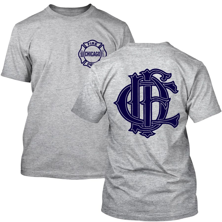 Chicago Fire Dept. - T-Shirt mit CFD Logo
