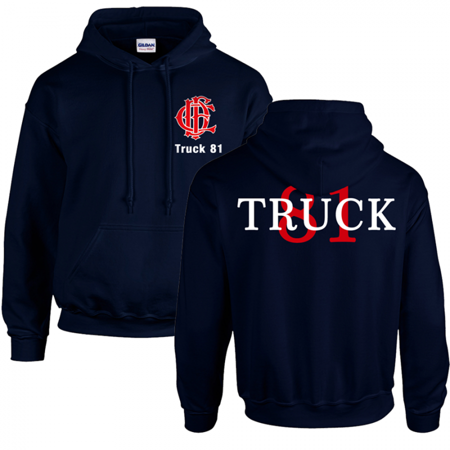 Chicago Fire Dept. - Truck 81 Pullover mit Kapuze