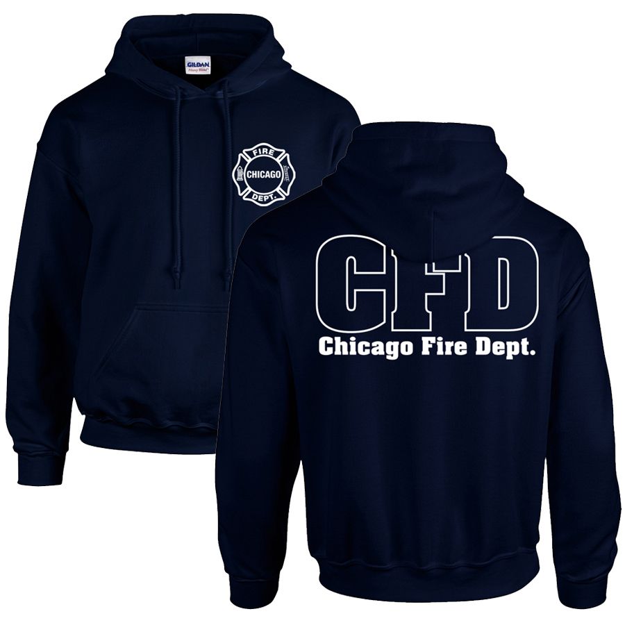 Chicago Fire Dept. - Pullover mit Kapuze