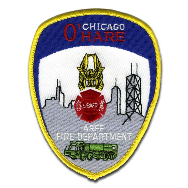 Chicago Fire Dept. - O´Hare Patch / Aufnäher