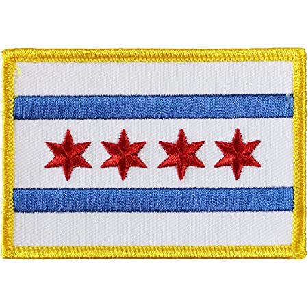 Chicago Flag - Patch/Aufnäher