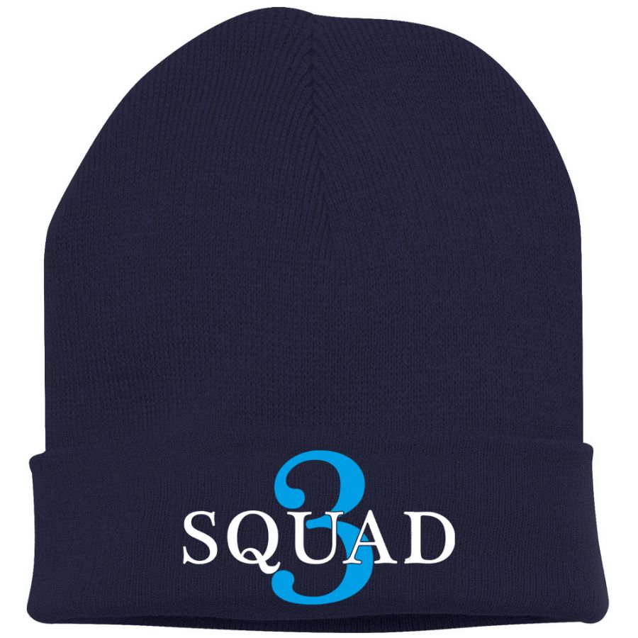 Chicago Fire Dept. - Squad 3 Wintermütze (Blue Edition)