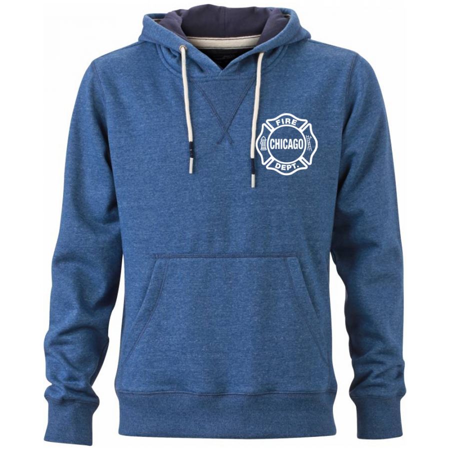 Chicago Fire Dept. - Pullover mit Kapuze für Herren