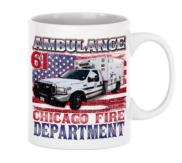 Chicago Fire Dept. - Ambulance 61 - Tasse aus Keramik