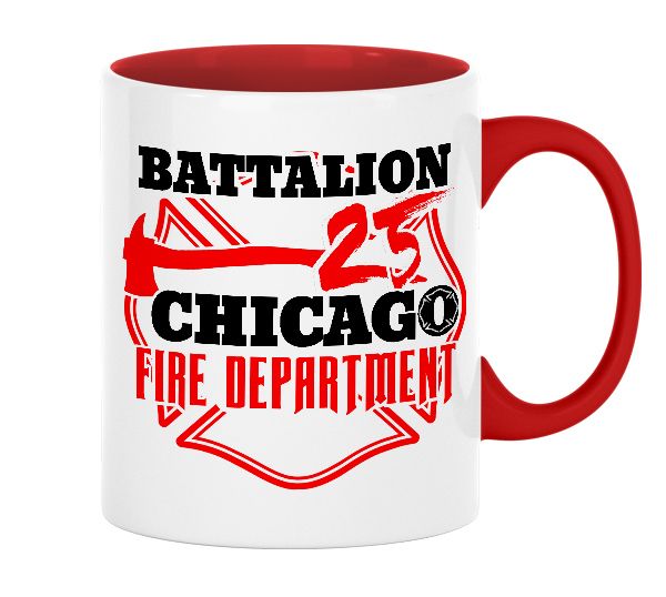 Chicago Fire Dept. - Battalion 25 - Ceramic Cup