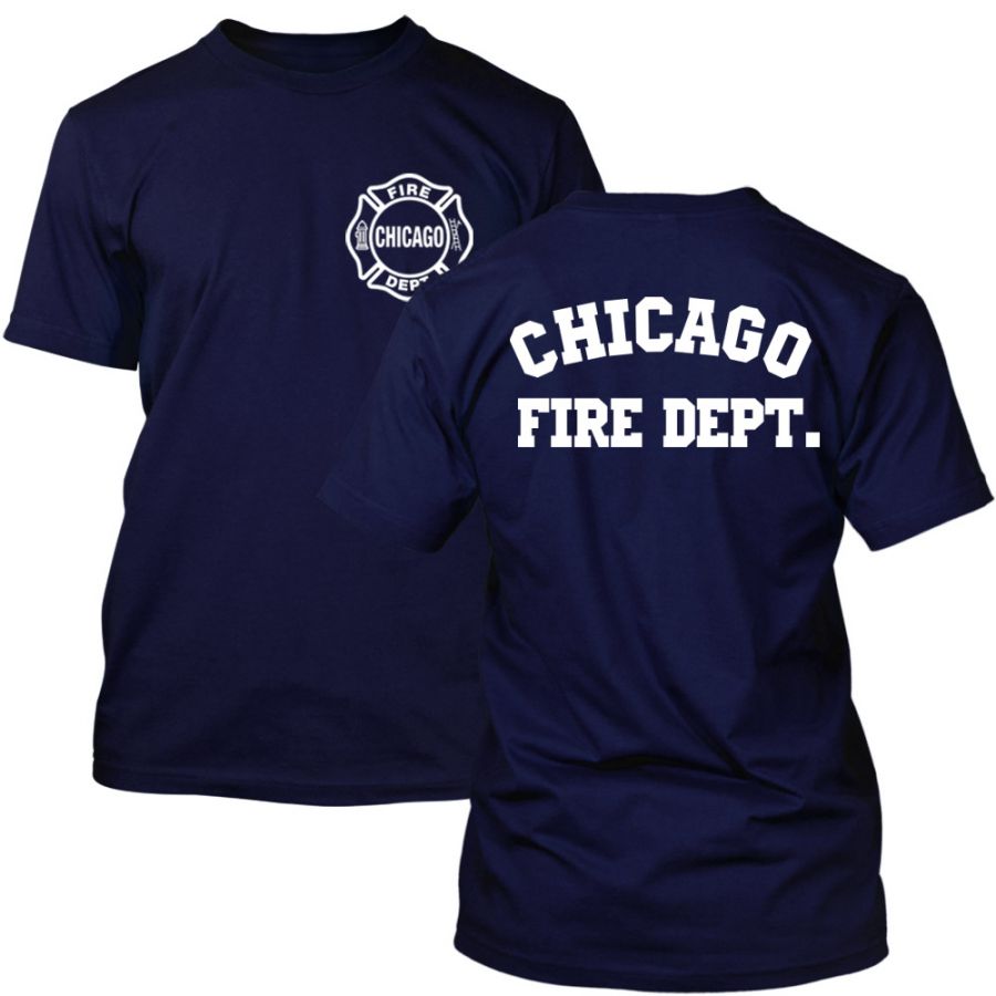 Chicago Fire Department - T-Shirt in navy