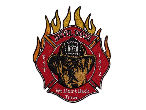 Engine 18 - Devil Dogs - Chicago Fire Dep. Patch/Aufnäher