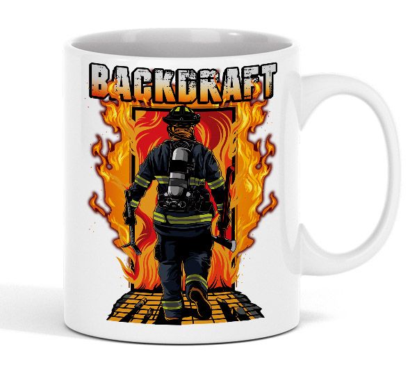 Backdraft Tasse aus Keramik (330ml)