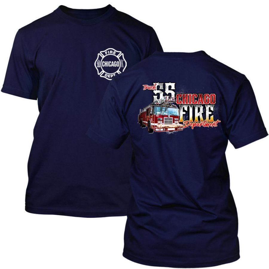 Chicago Fire Dept. - Truck 55 T-Shirt