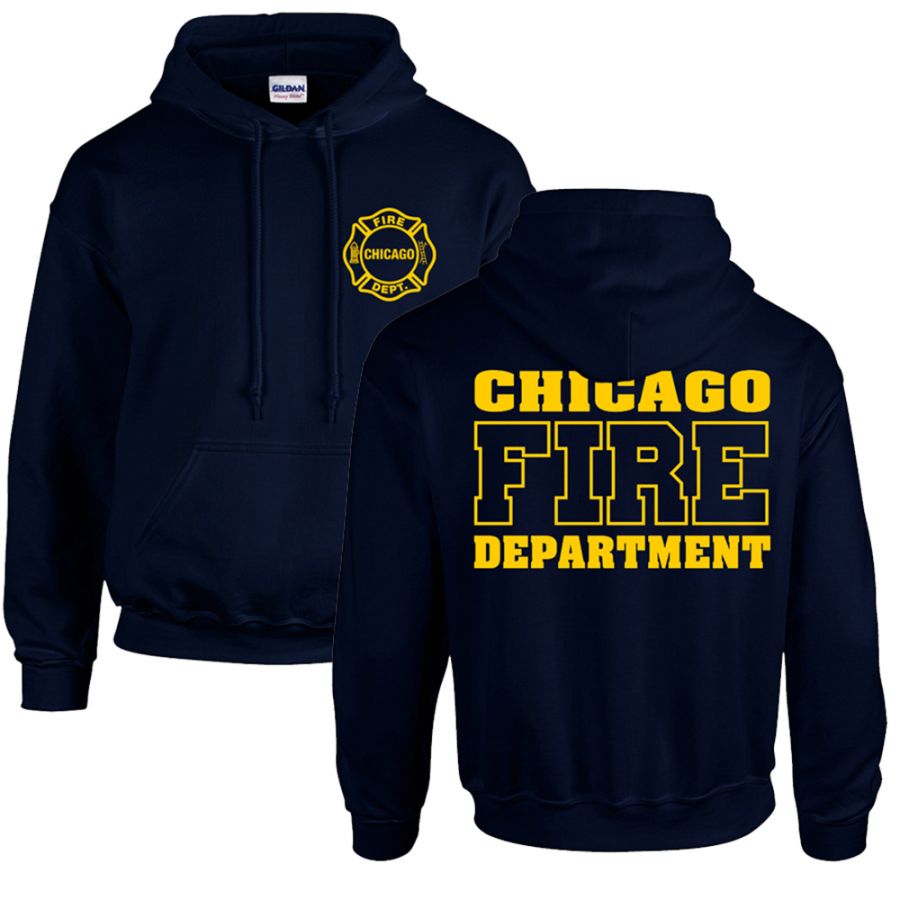 Chicago Fire Dept. - Pullover mit Kapuze