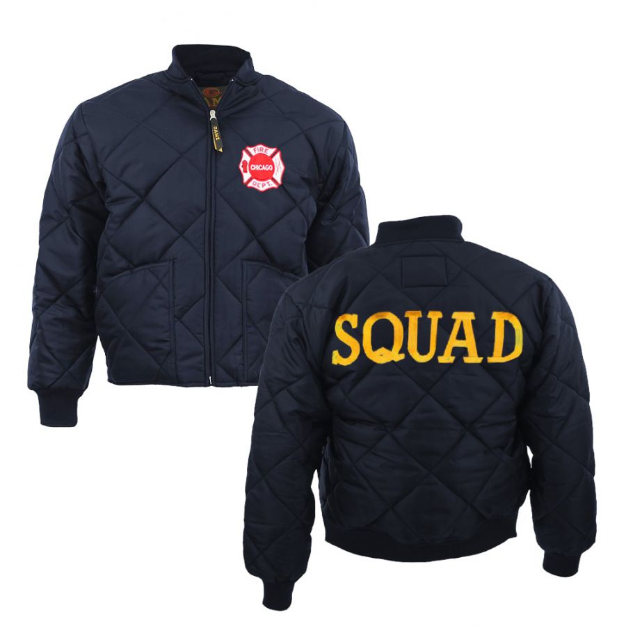 Chicago Fire Dept. quilted jacket (Squad Edition)