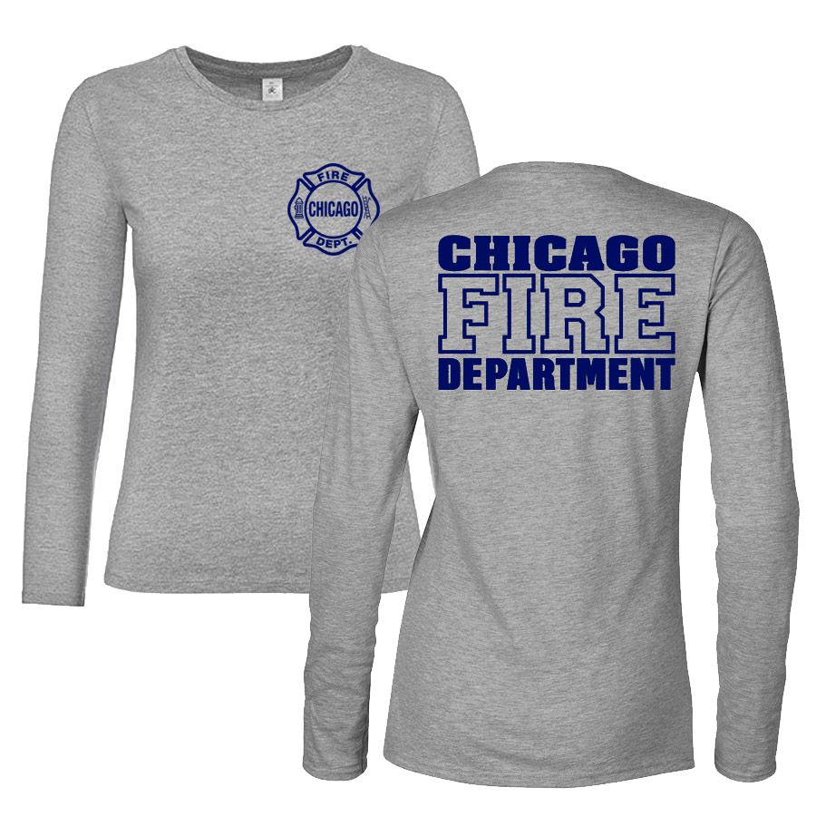 Chicago Fire Dept. - Long T-Shirt für Frauen