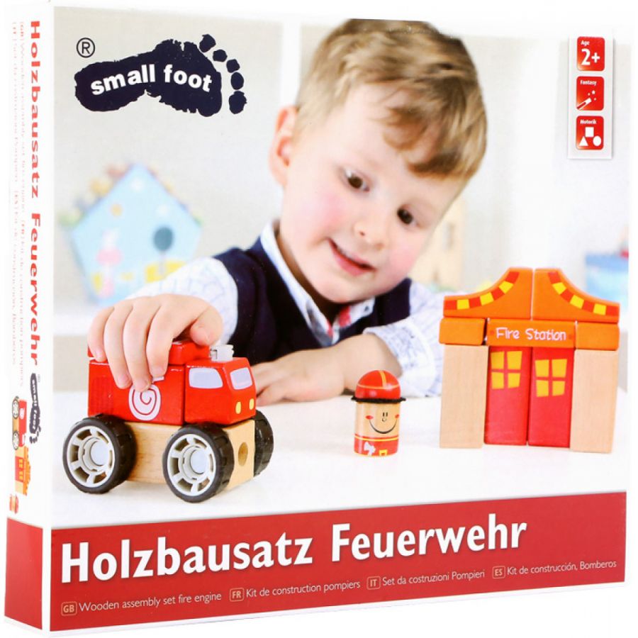 Holzbausatz Feuerwehr