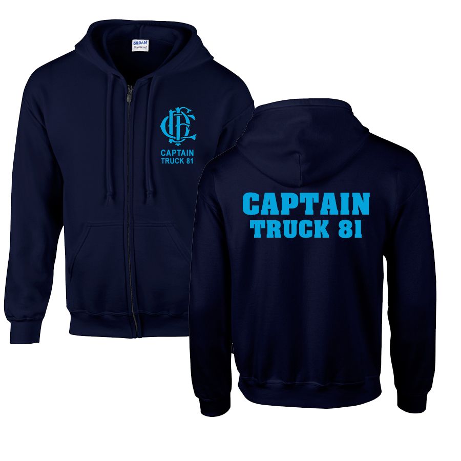 Chicago Fire Dept. - Captain Truck 81 Sweatjacke