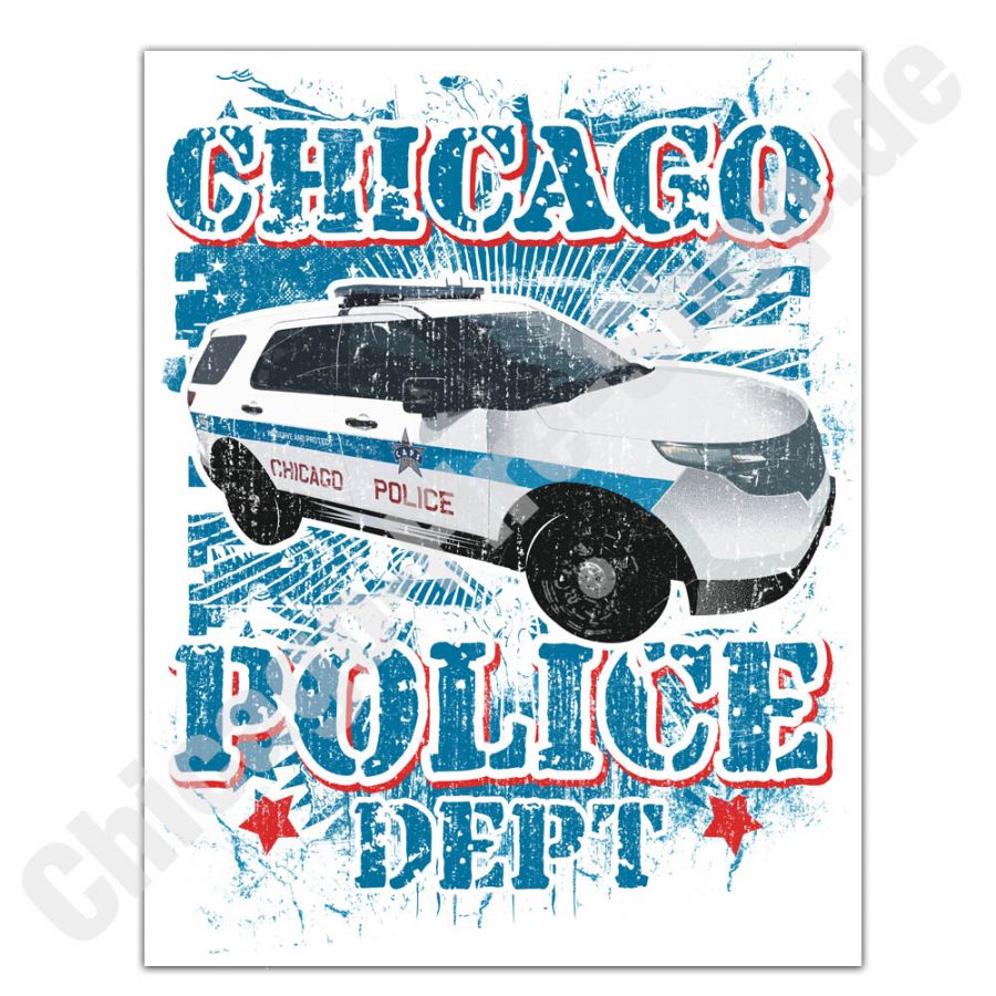 Chicago Police Dept. - Aufkleber